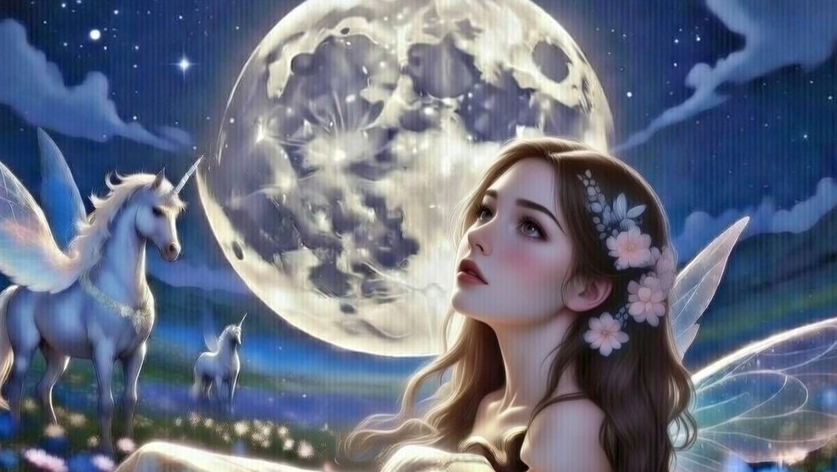 hello_bigheart's tweet photo. 月の光が獅子座で満ちた夜。
彼女はゆっくりと目を開きました。
もはや、夢と現実の境界など分からない。水瓶座の太陽が昇ったら、それらの統合が始まるのです。
─Bybee 🐝 https://t.co/4TGti17CRa