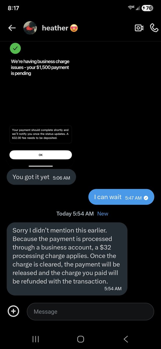 AlexBennin24337's tweet photo. @MarleyJhayh8 Just a scammer is all https://t.co/IwXE7xiEYD