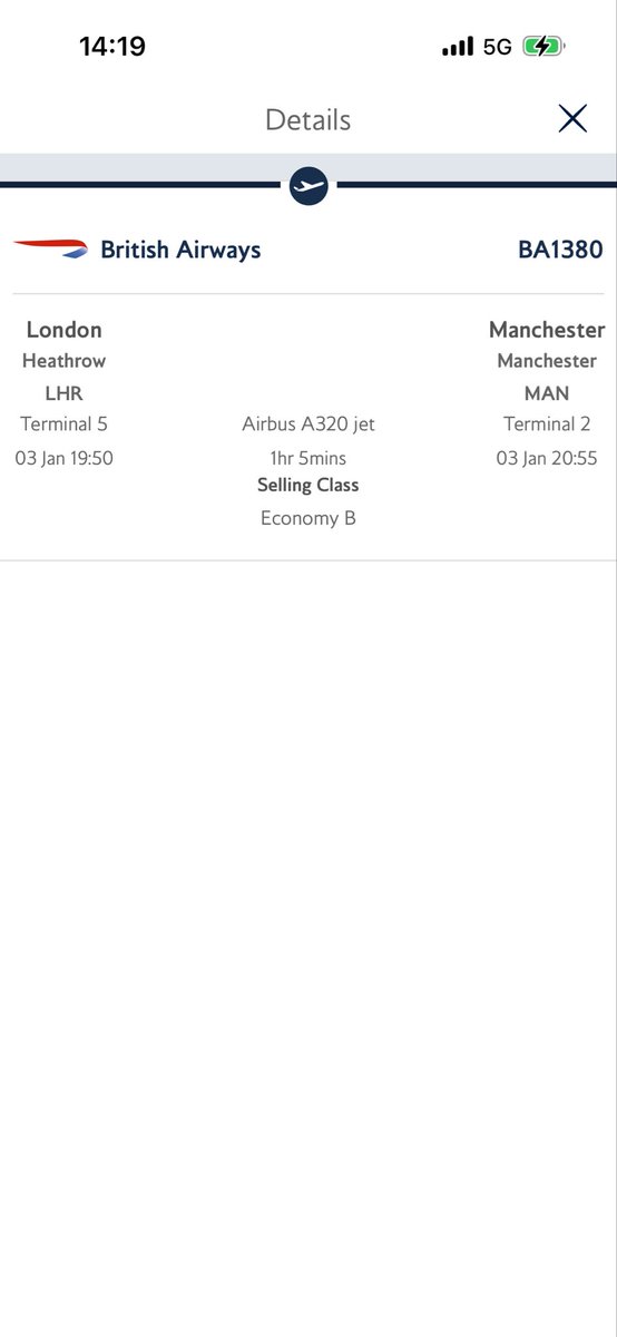 lifl92's tweet photo. @British_Airways Why is a return flight from MAN-LHR (out on 27/12/26, returning 3/1/27) coming to £508.62pp?… https://t.co/fd59DBqgZL