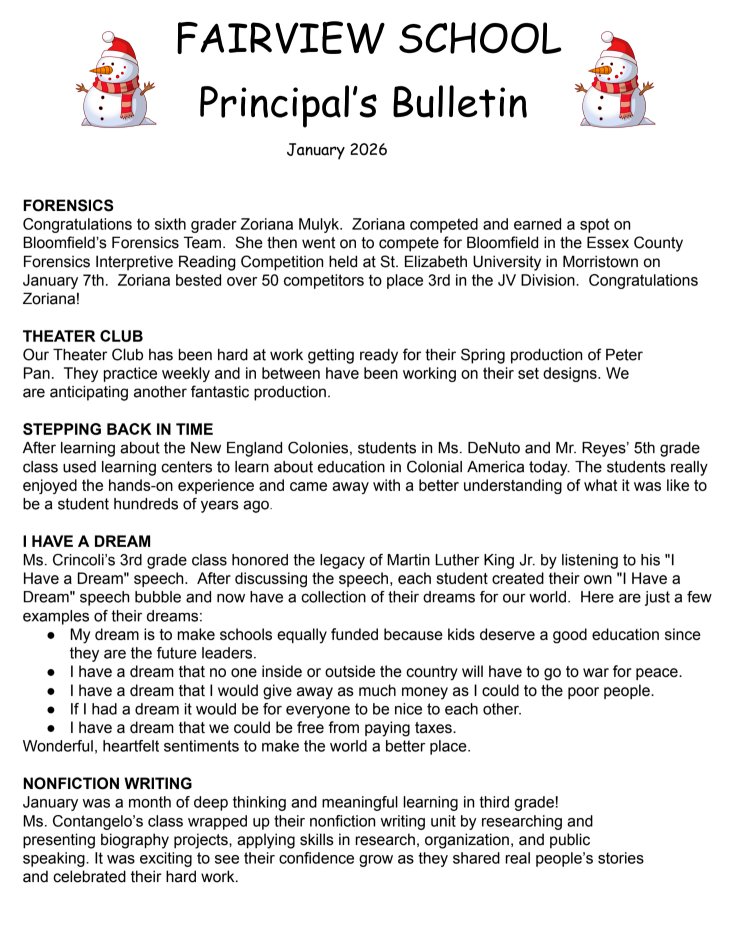 Fairview School tweet media