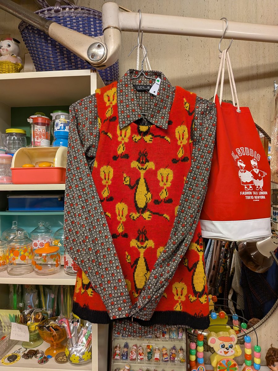 _roomik_'s tweet photo. 新入荷☆
#古着屋
#金沢古着屋
#レトロ古着
#古着
#昭和レトロ https://t.co/WPjxAIJmos