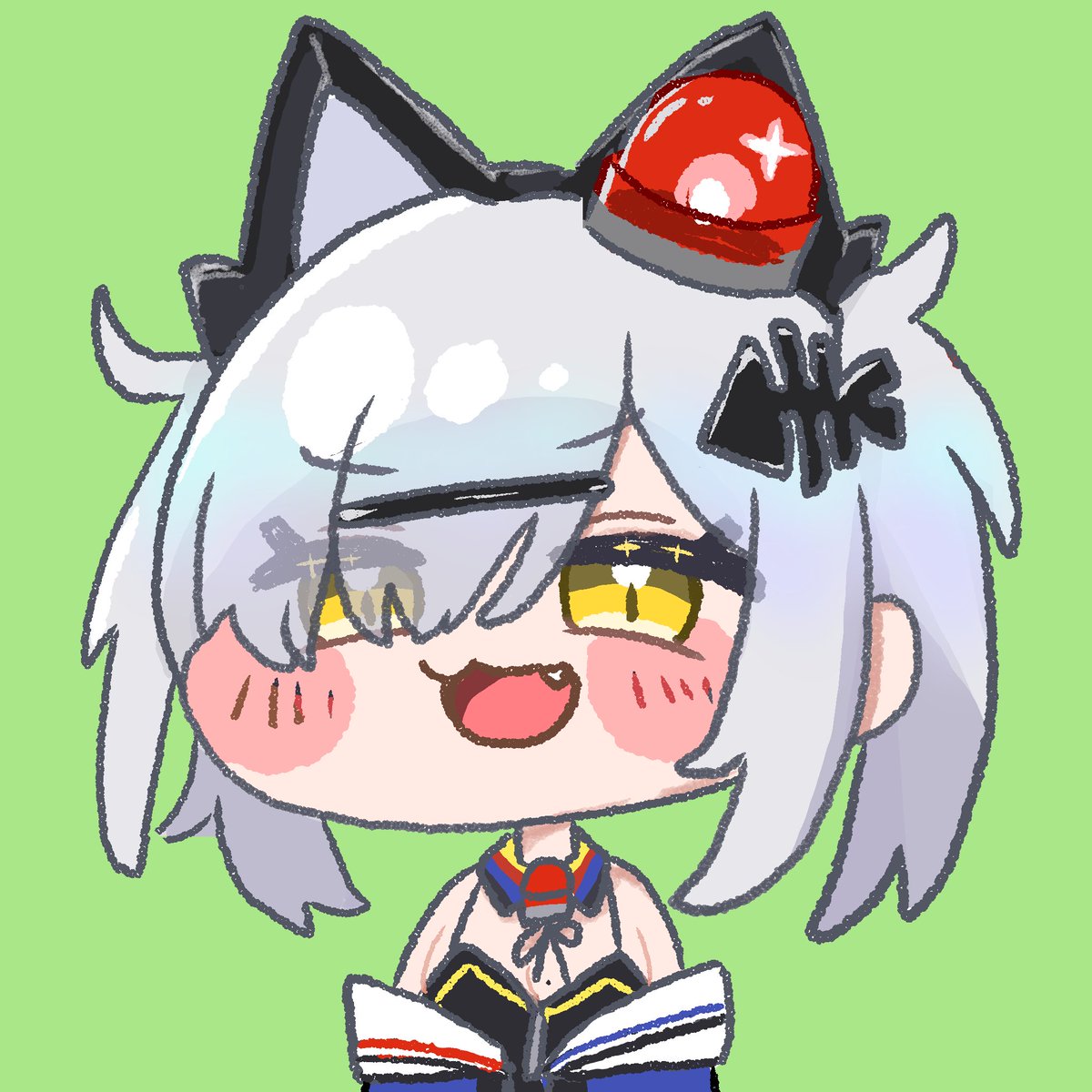 配信見ながら久しぶりにもちもちと落書き
キャラのほっぺをつねる事にグフフ笑いしててこっちまで笑ってまう😹
#ぱとあーと  #猫元パト