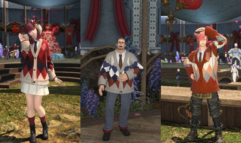 TakoHaji's tweet photo. 所持NPC全部終わったぞ・・・ 小一時間かかった #FF14 #ヴァレンティオンデー #FF14NPC #MeteorNPCUnion https://t.co/CCsEsN9PMl