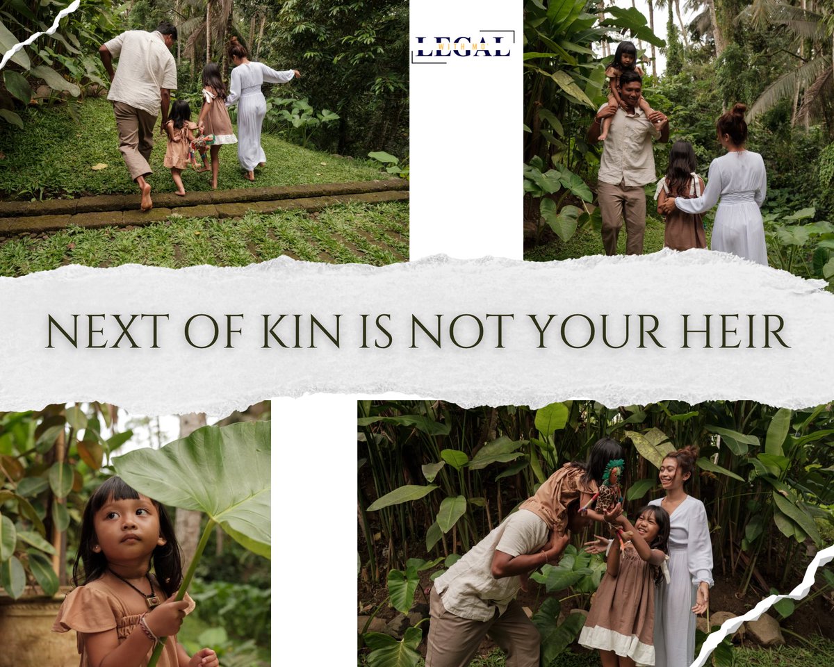 Naming someone on a bank form doesn't give them legal rights to your money. It just gives the bank someone to call in an emergency.

Without a Will, your family faces years of "Letters of Administration" drama. 🏛️⚖️ #LegalEdgeWithMo #NigeriaLaw