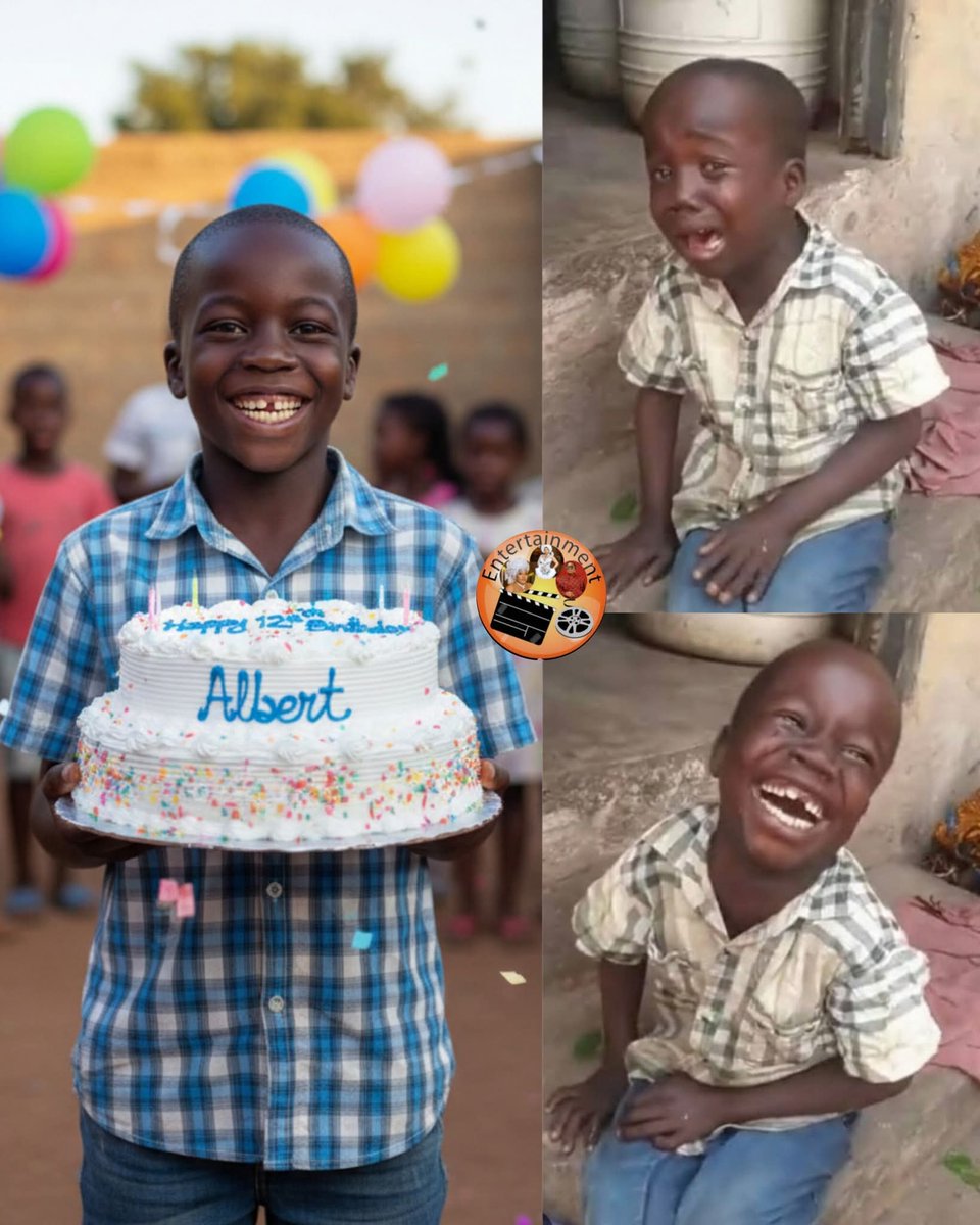 The world talented Albert turns 12 today. May God bless Albert for putting us to the laugh test. ❤️