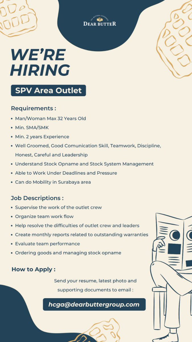kakohjay's tweet photo. Dicari: yang mau kerja sebagai retail person di #yogyakarta #loker https://t.co/wtQCbfSxD1