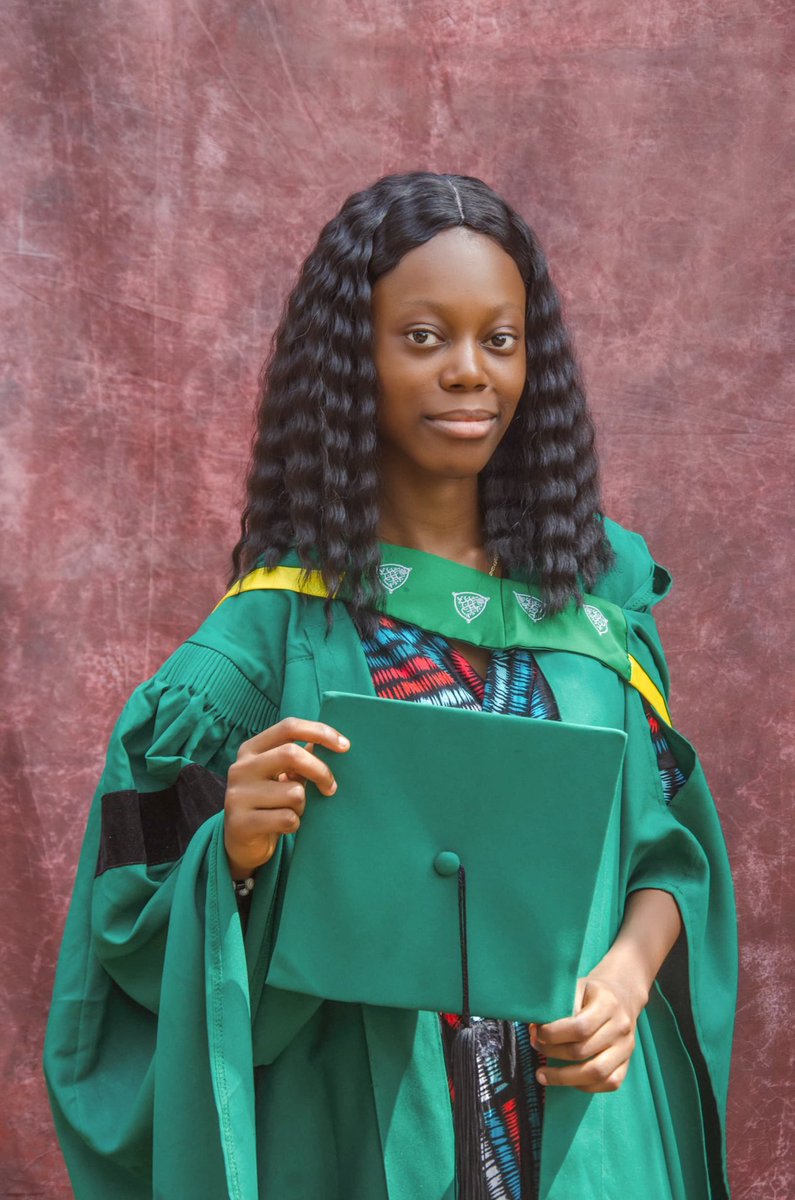 gladys_amede's tweet photo. It is done!
Gladys Nkechi Amede
BSc Human Physiology
First Class Honours! (4.71/5.0)
Looking back, all I can say is thank you God for bringing me this far.
I'm looking forward to the next phase of my life and academic journey.
#ABU45thConvocation https://t.co/NjuAAw0wdE