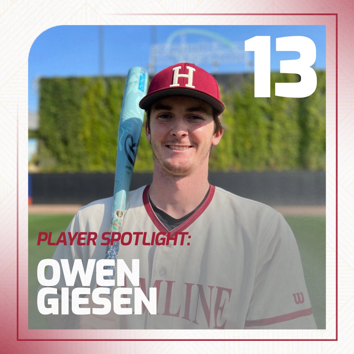 PiperBaseball's tweet photo. Yesterday marked 1️⃣3️⃣ DAYS Until Game Day
Swipe to learn more about 2026 Grad & HU Baseball Leadership Committee member, Owen Giesen! (#13)
📍Farmington, MN
#GoPipers #CountdownToGameDay https://t.co/0mnBAhPnpE