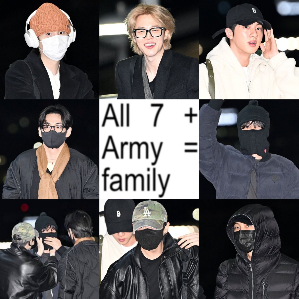 petal2025R's tweet image. My family #bts ♡