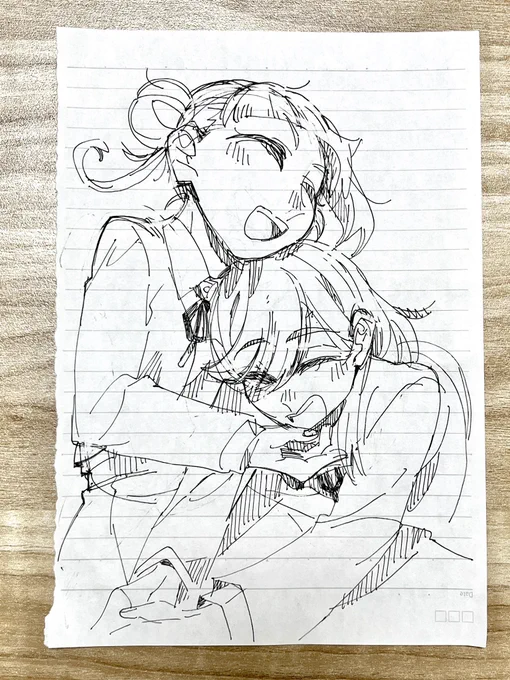 なにも考えずに描いた かのちぃ 