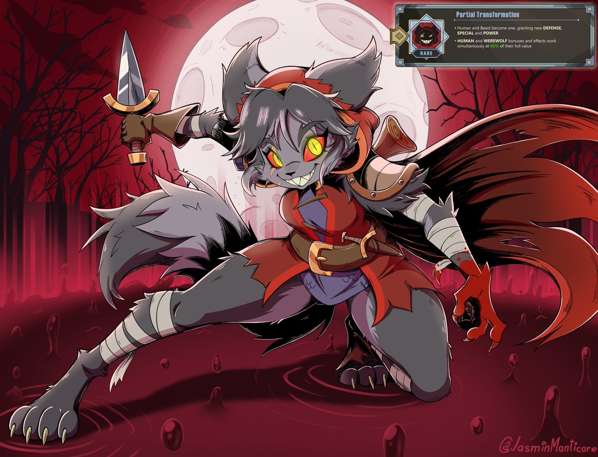Little Red Riding Wolf 🐺(Scarlet from Ravenswatch)