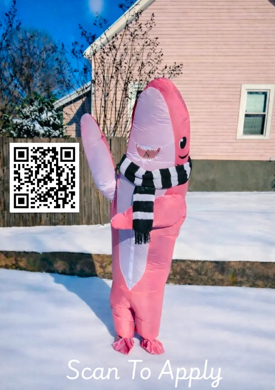 LincolnCrawfor7's tweet photo. No need to leave the house — the pink shark says apply from your couch 🦈❄️
Now hiring CNAs • LPNs • RNs https://t.co/hCZFx8QD0q