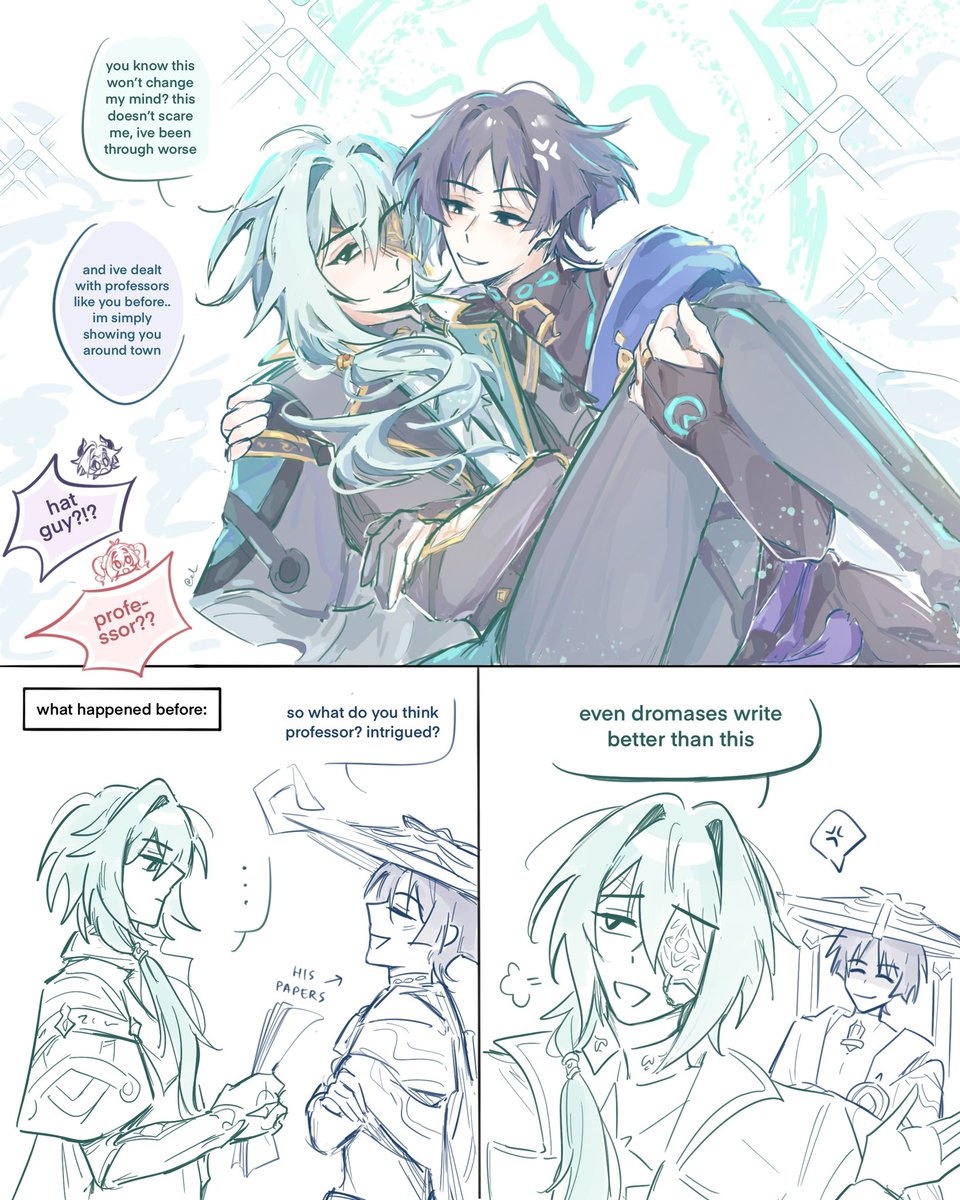 i put way too much effort into this lmao

anyw my fave brats are together 🥰 #anaxa #scara