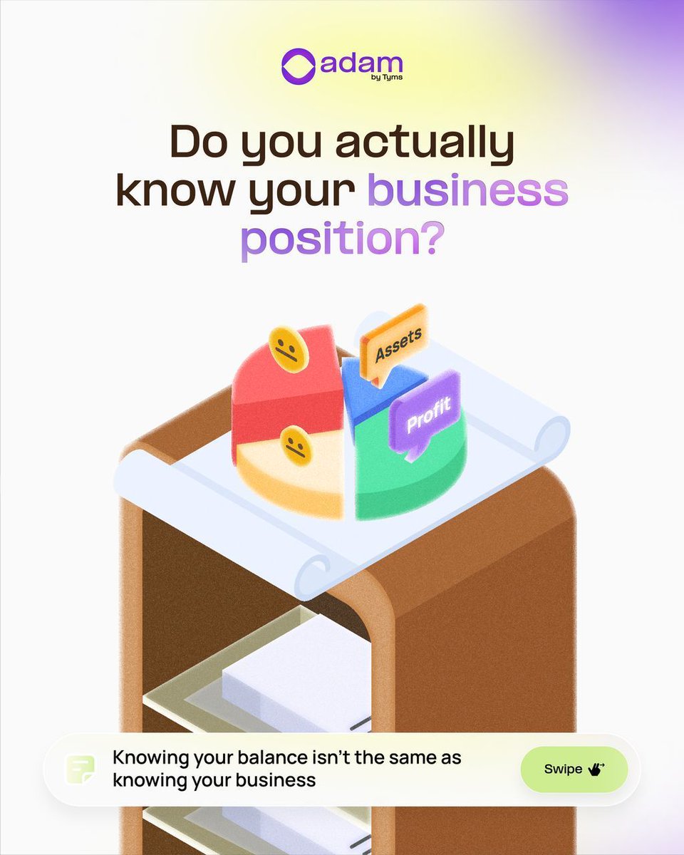 useadam_io's tweet photo. Most businesses rely on bank balances to judge performance. Adam shows your real position by turning transactions into Balance Sheets and Profit &amp; Loss reports you can review anytime. https://t.co/WEJlH5Z9XG