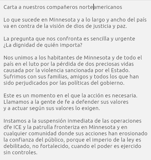 Un_Guegue's tweet photo. Más de 150 obispos episcopales firmaron un carta sobre las acciones de @ICEgov.

Vale la pena leerla / escucharla.

#ICEGoHome!
#NazisRaus!
✊🏽🏴
https://t.co/KHT1WPbr8d https://t.co/3QpSePYhey