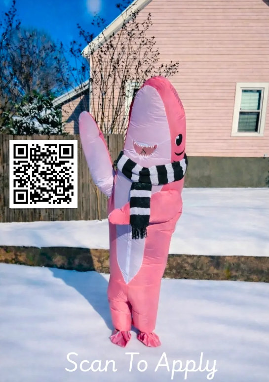 HarrisonPRehab's tweet photo. Caring careers don’t take snow days ❄️🔥
Pink shark says apply from your couch 🦈
Now hiring CNAs • LPNs • RNs https://t.co/9E8qV5EM2v