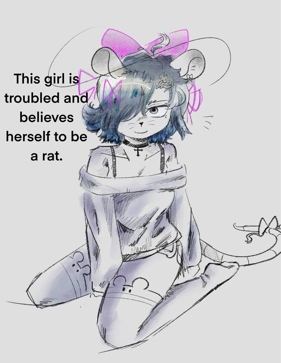 Lack of therapy leads directly to rat people
It's true. Normalize therapy