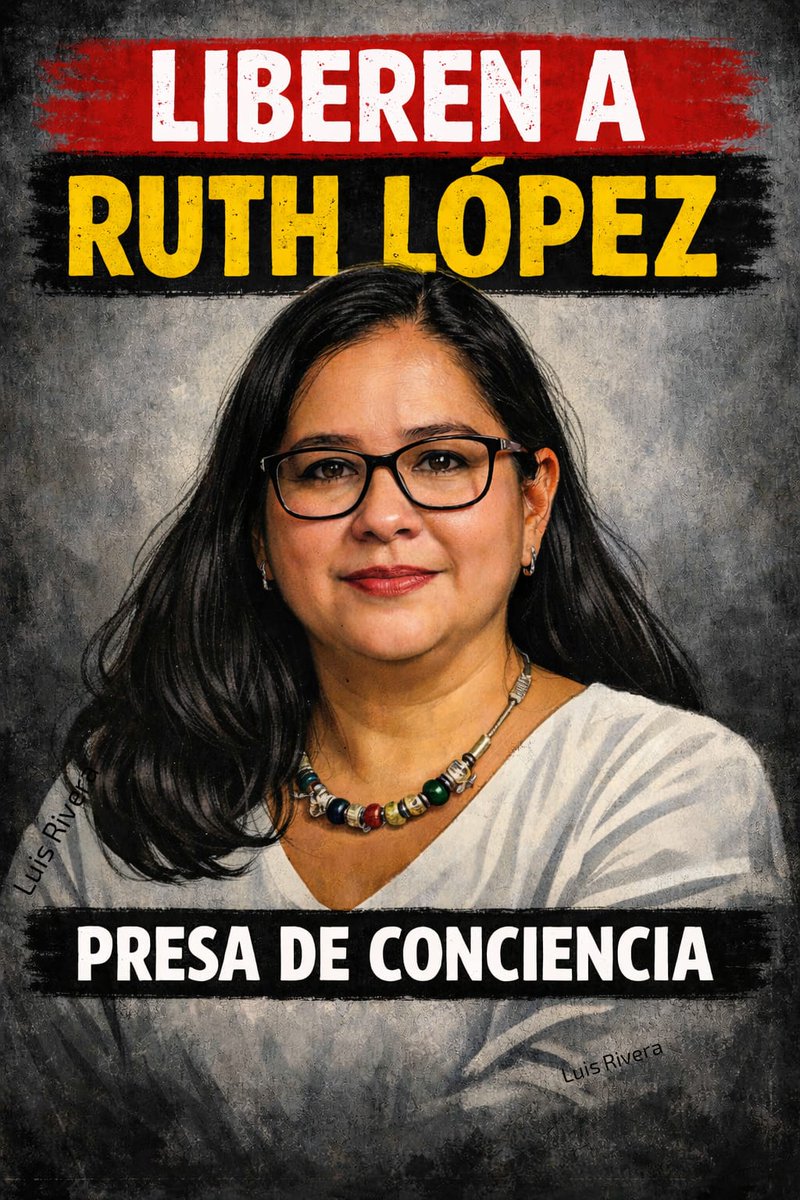 LuisRiveraSV's tweet photo. 260 días detenida.

Ruth López es presa de conciencia.
Defender derechos humanos no es delito.

Libérenla ya.

#ElSalvador #TenganDecencia #LibertadParaRuth https://t.co/M3ESmueVuf