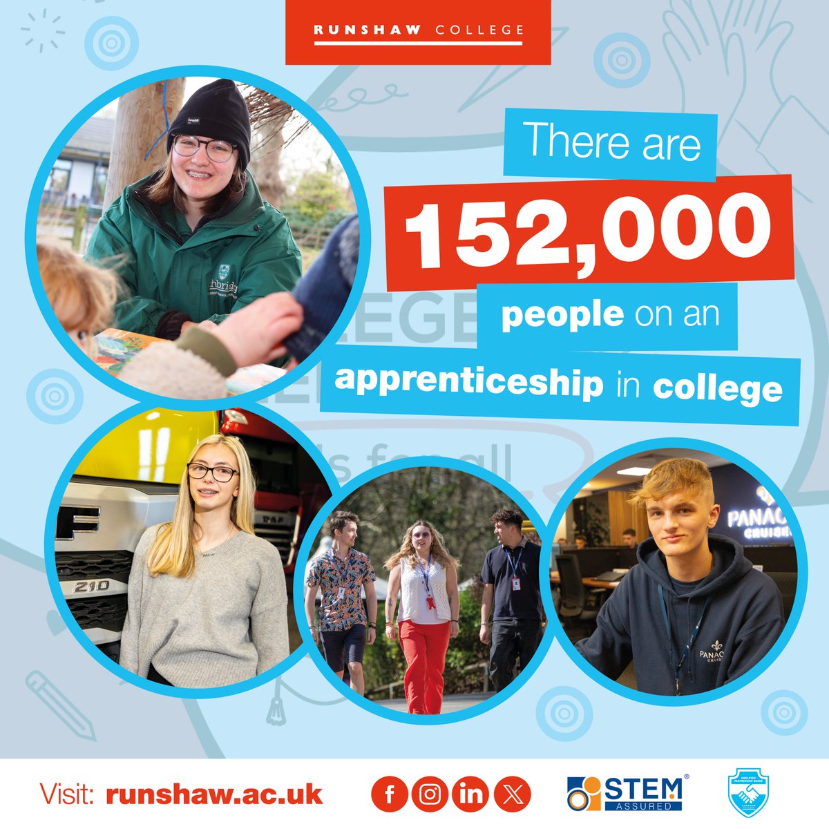 Runshaw College tweet media