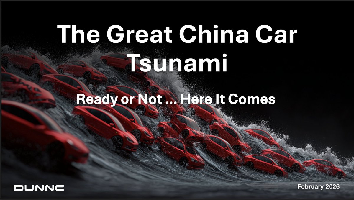 dunne_insights's tweet image. Happening this week: NADA in Las Vegas. 

25,000+ dealers and financiers and regulators converge on the city in the desert. 

If you're in town, welcome to join my talk on Tuesday afternoon at 2:30pm 

The Great China Car Tsunami