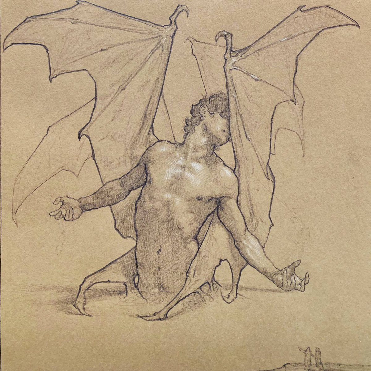 “Lucifero” - Roberto Ferri, 2021.