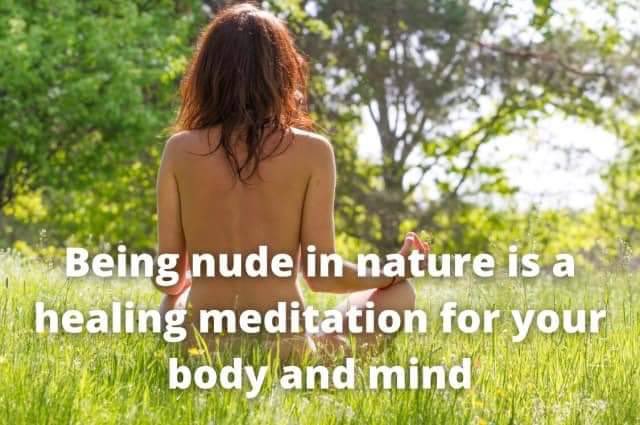 Be true to yourself. If #nudity makes you happy, then do it!  

Life is far too short to try to live up to what other people want you to be. You will reget the things you didn’t do in life far more than you’ll regret the things you’ve done.

#NudityIsNatural
#AsOurCreatorIntended
