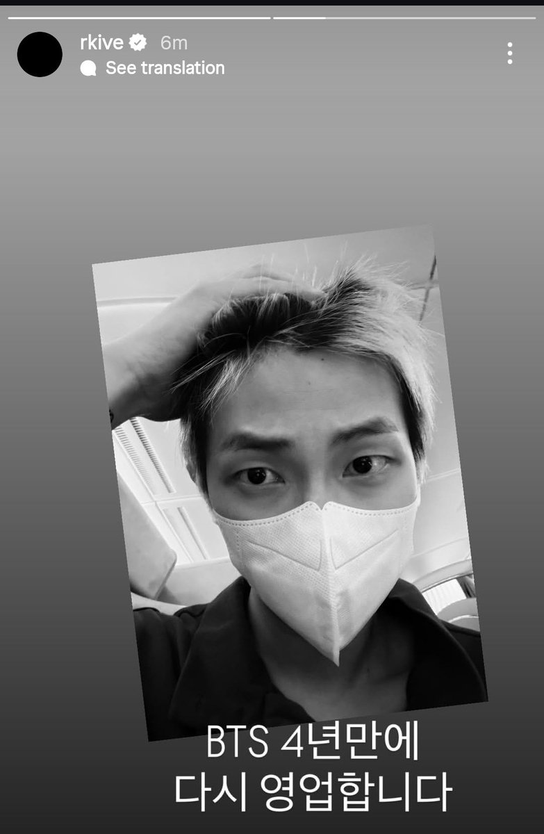 winnttaebear's tweet image. Namjoon 

BTS AFTER 4 YEARS 
BACK IN BUSINESS