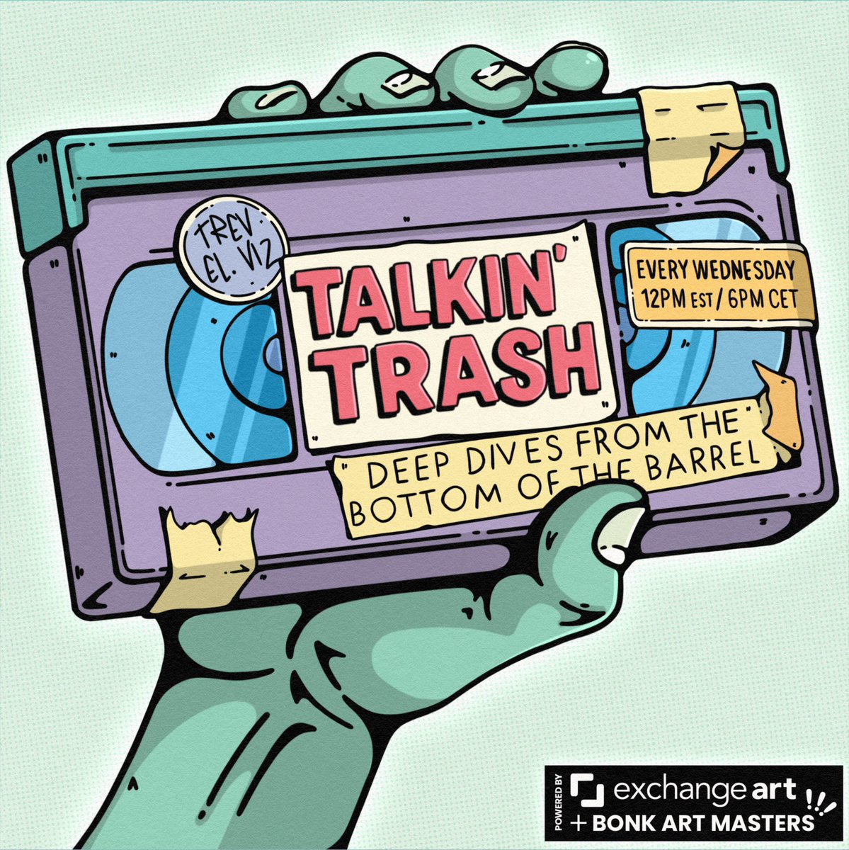 Digital collectables didn’t kill physical art.. 
It reminded us why we need it!! 

This week on Talkin’ Trash: 
‘If Digital Art Is Enough, Why Do We Keep Making Objects?’

Wed · 12PM EST / 6PM CET
Set those reminders👇