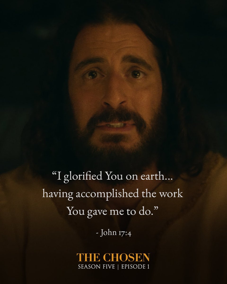 thechosentv's tweet photo. The hour has come. From Season 5, Episode One. https://t.co/RzSO5Nmea4