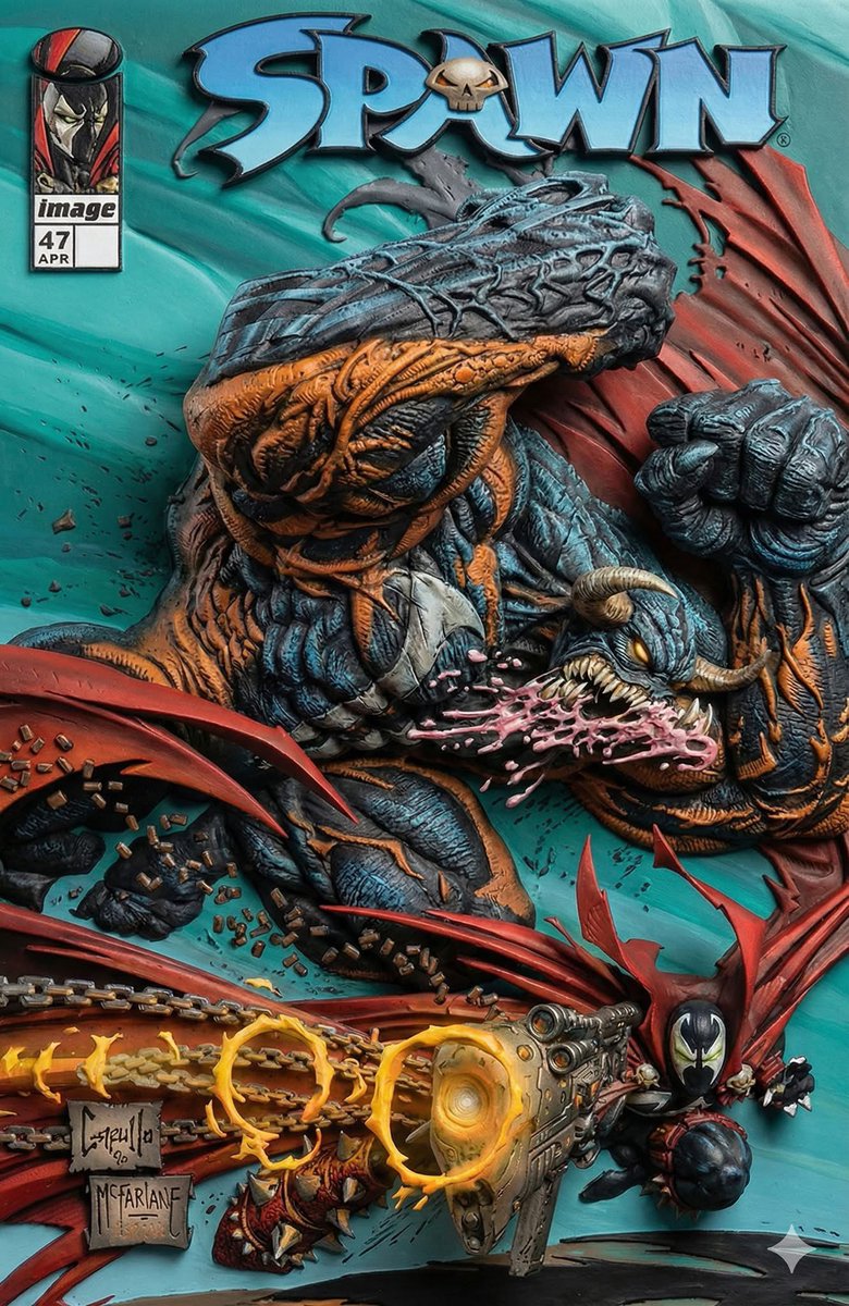 HellSpawn444's tweet photo. Spawn
Issue: 47
Reimagined by @magik_artist
#Spawn #HellSpawn #AlSimmons #Issue47 #Reimagined #ComicCover #3D #ImageComics #ToddMcFarlane #GregCapullo #NathanTerry https://t.co/kiUVZDA7y5
