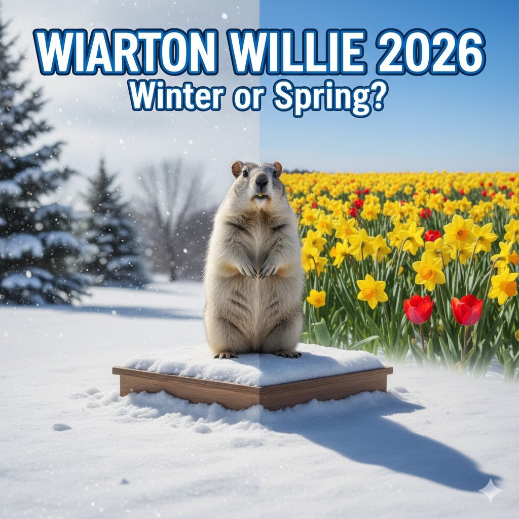 TanjilaM62331's tweet photo. @MillstoneCrop Wiarton Willie 2026 Prediction!

All eyes on Canada’s famous groundhog as Wiarton Willie steps into the spotlight once again. 🌸❄️
The tradition continues!
#WiartonWillie #GroundhogDay2026 #WinterOrSpring #Tradition https://t.co/SZd8jcKhhf