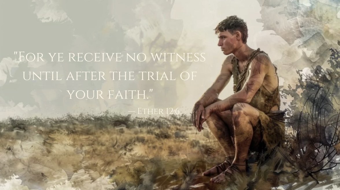 Brother_Burton's tweet photo. Start your week strong! “Faith is things which are hoped for and not seen; wherefore, dispute not because ye see not, for ye receive no witness until after the trial of your faith.” (Ether 12:6)
True resilience isn't the absence of storms, it's trusting the Lord will carry you through them. He turns trials into testimonies. Keep going. #MotivationMonday #SaintsOnX