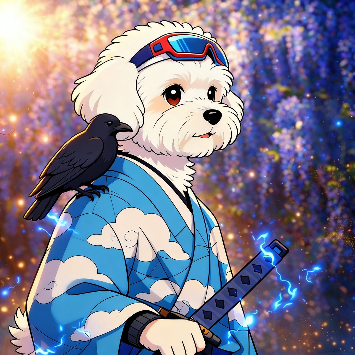 MtembuSili56104's tweet photo. Good night
Samurai mode: ACTIVATED 🐾⚡
The BGLIFE samurai pup is here to guard your crypto gains with lightning speed.
#BGLIFE #Bitget #CryptoSamurai #Maltese https://t.co/UoaRKTUtzg