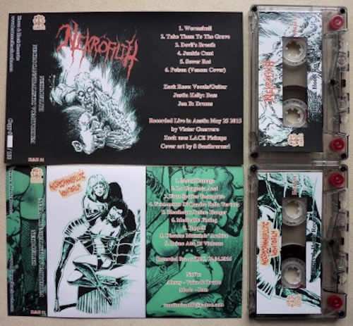 再入荷 NEKROFILTH / NECROCANNIBALISTIC VOMITORIUM / Split (Tape