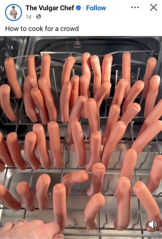 ALPacaUrfudge's tweet photo. #NotEverythingNewIs a good idea, except maybe cooking hot dogs in the dishwasher. https://t.co/NdJu62DEQ4