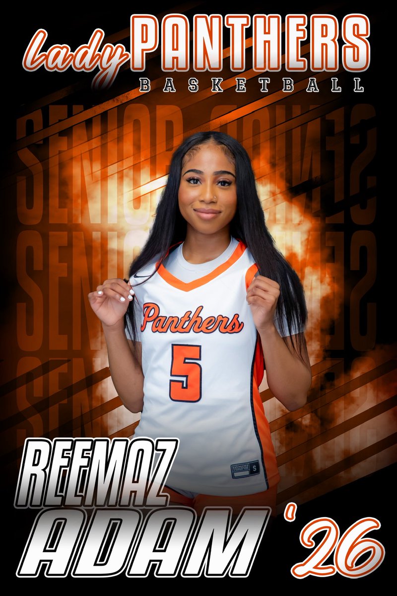 2026 Lady Panther Senior Spot Light🔥

#5 Reemaz Adam. 

Plans after UTHS are to attend Loyola University and Major in Cybersecurity. 

Senior Night is Monday, February 9th vs Manual at 6:30pm in the Panther Den. 

#PantherPride