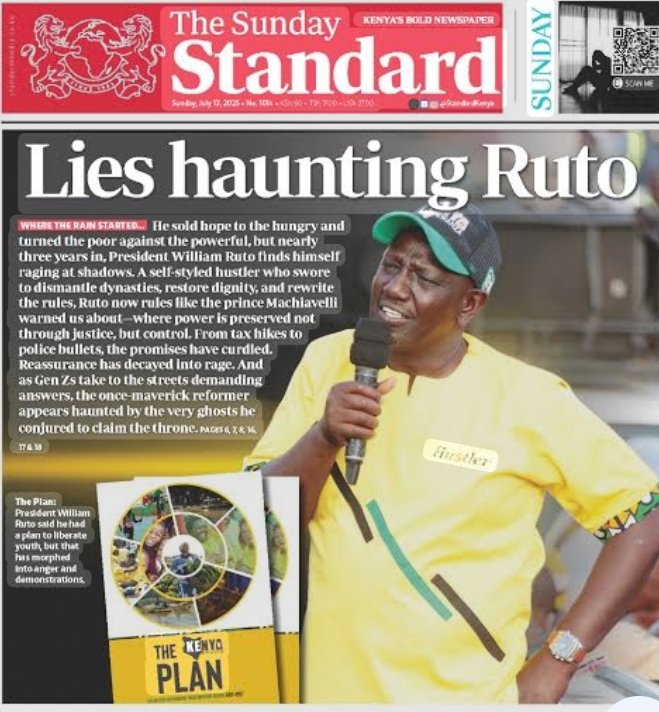 Ruto is accusing Matiang'i of destroying education....he was Deputy President in that Government for 10 years. He Chaired all Cabinet sub-committees that approved any agenda before it went to Cabinet for approval including CBC. President wenyu ni chizi.