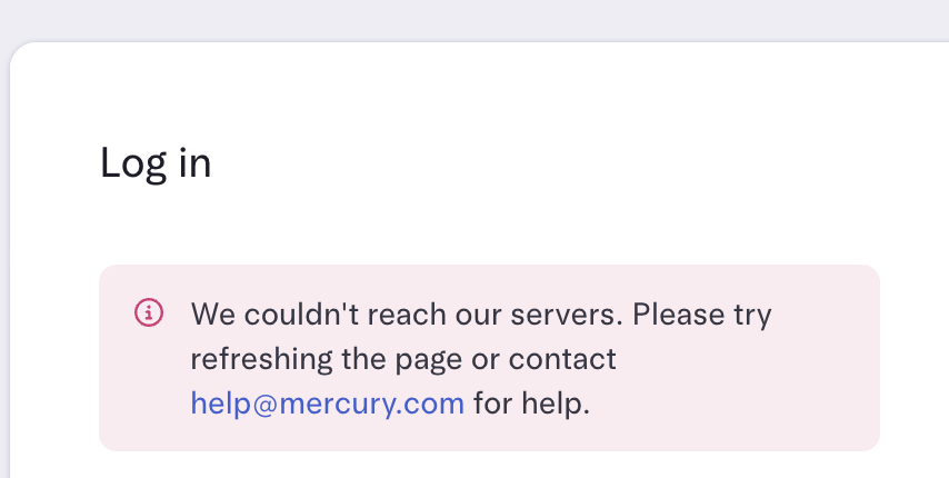 Anderjen's tweet photo. @mercury can't access your app. https://t.co/WzL9Spjy6D