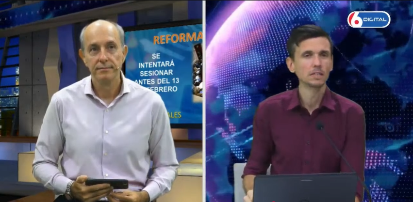 noticiasdel6's tweet image. Sergio Fasano analizó cómo el avance de la reforma laboral puede incidir en la baja del riesgo país
#Economia #Fasano #C6Digital
noticiasdel6.com/sergio-fasano-…