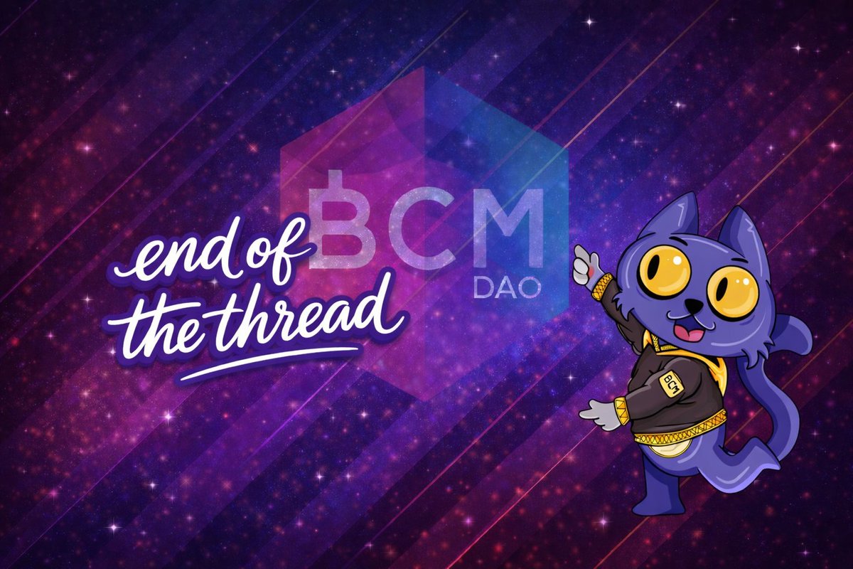 It’s time to start the Roy engine.
And send BCMDAO down the mountain…
Like an Avalanche. ❄️

Thanks to <a href="/0xOveroose/">Overoose 🔺</a>  and <a href="/camiloyoxi/">𝕮𝖆𝖒𝖎𝖑𝖔</a>  for their work and precious time! 😻