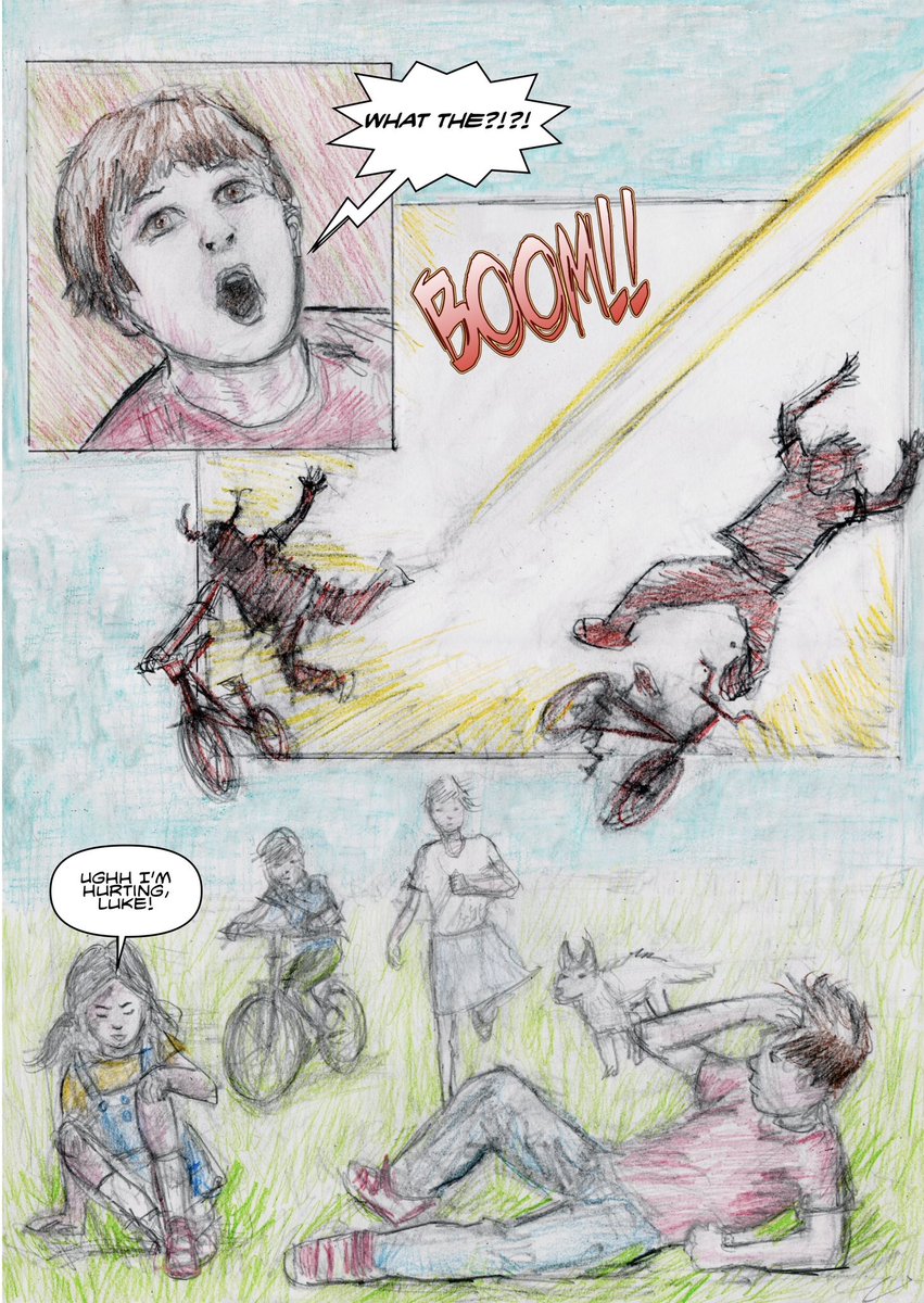 JcreationMedia's tweet image. Comic page from years ago all done on paper #traditionalartwork #traditionalartist #comicbookpages #sequentialart #comics