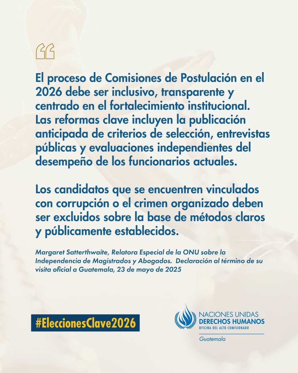 OACNUDH Guatemala tweet media