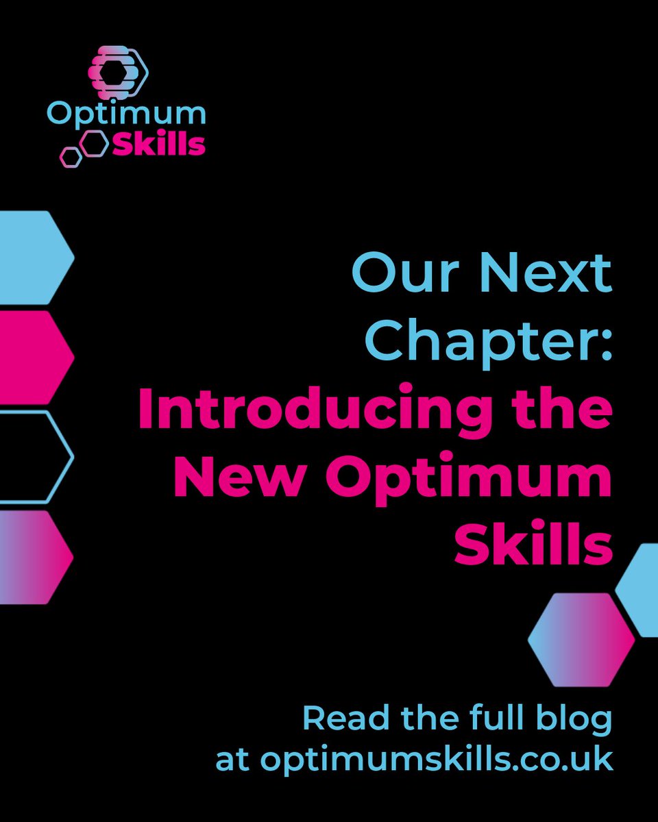 Our rebrand marks the start of an exciting new chapter at Optimum Skills. 🐝✨

Find out how our mission, vision and values shape everything we do in our latest blog.

👉 optimumskills.co.uk/2026/02/our-ne…

#OptimisingPotentialToImproveLives