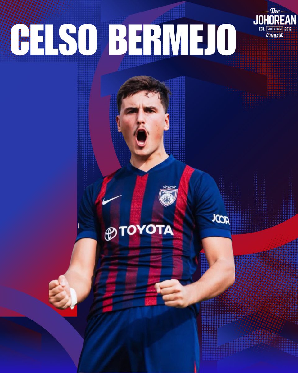 JdtfcC's tweet photo. CELSO BERMEJO MASTERCLASS! 🇪🇸⚽️🔥
Satu persembahan luar biasa daripada Celso Bermejo malam tadi! Beliau meledak 4 GOL untuk membantu JDT II membenam Perlis GSA FC 6-1 di Pasir Gudang. 🏟️
Ketajaman mutlak, wira sejati Harimau Selatan! 🐯🔵🔴
#JDTII #CelsoBermejo #Quadtrick https://t.co/RipYwBxWCj