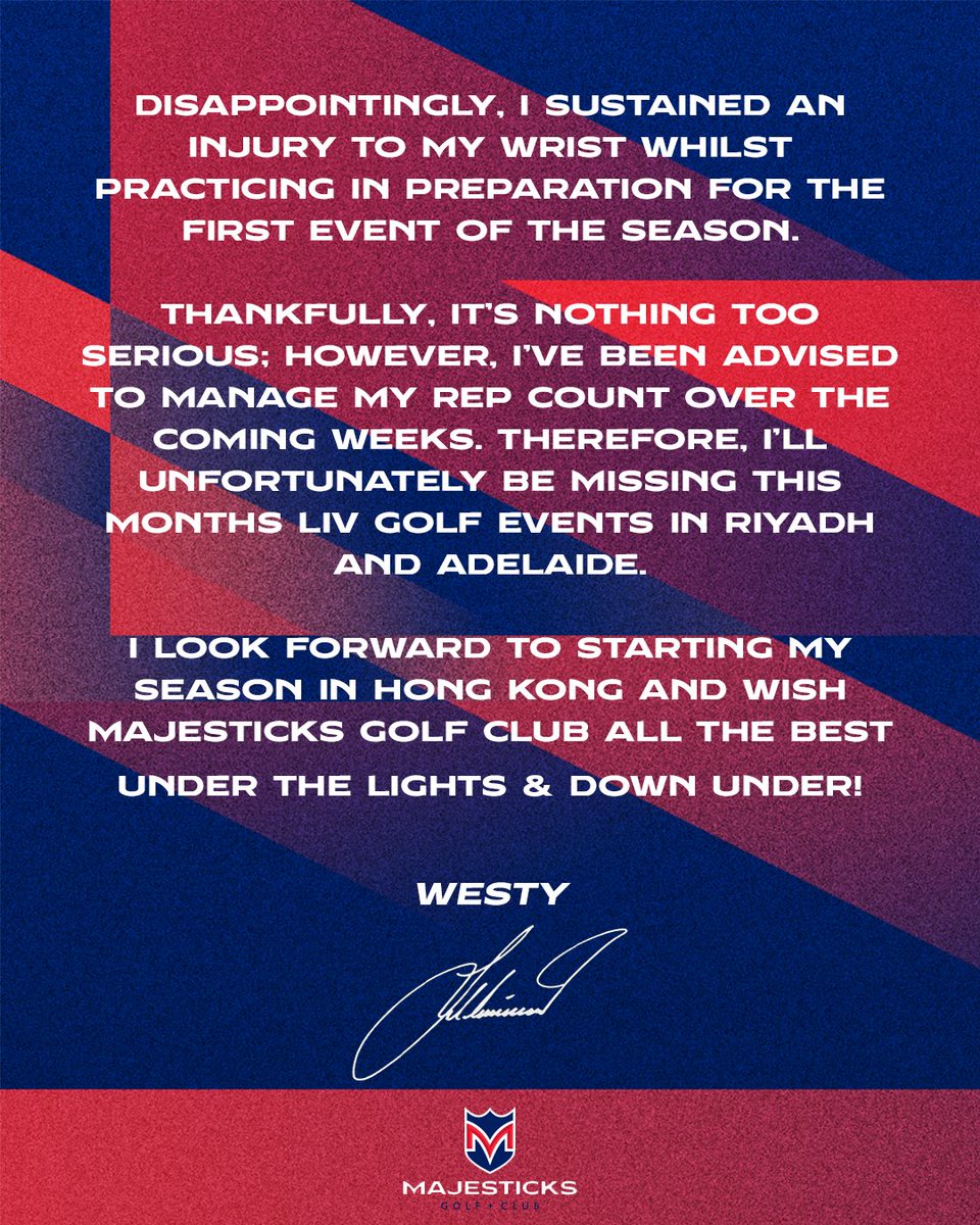 Lee Westwood tweet media