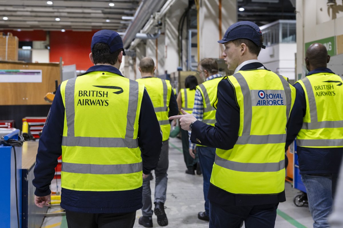 RAF_Odiham's tweet image. ✈️ Last week, RAF Odiham's Continuing Airworthiness Management Organisation (CAMO) visited @britishairways Engineering, sharing best practice on safety, compliance and maintenance.
Thanks to BA for hosting a great learning day ✈️
#RAFOdiham #CAMO #BritishAirways #Airworthiness