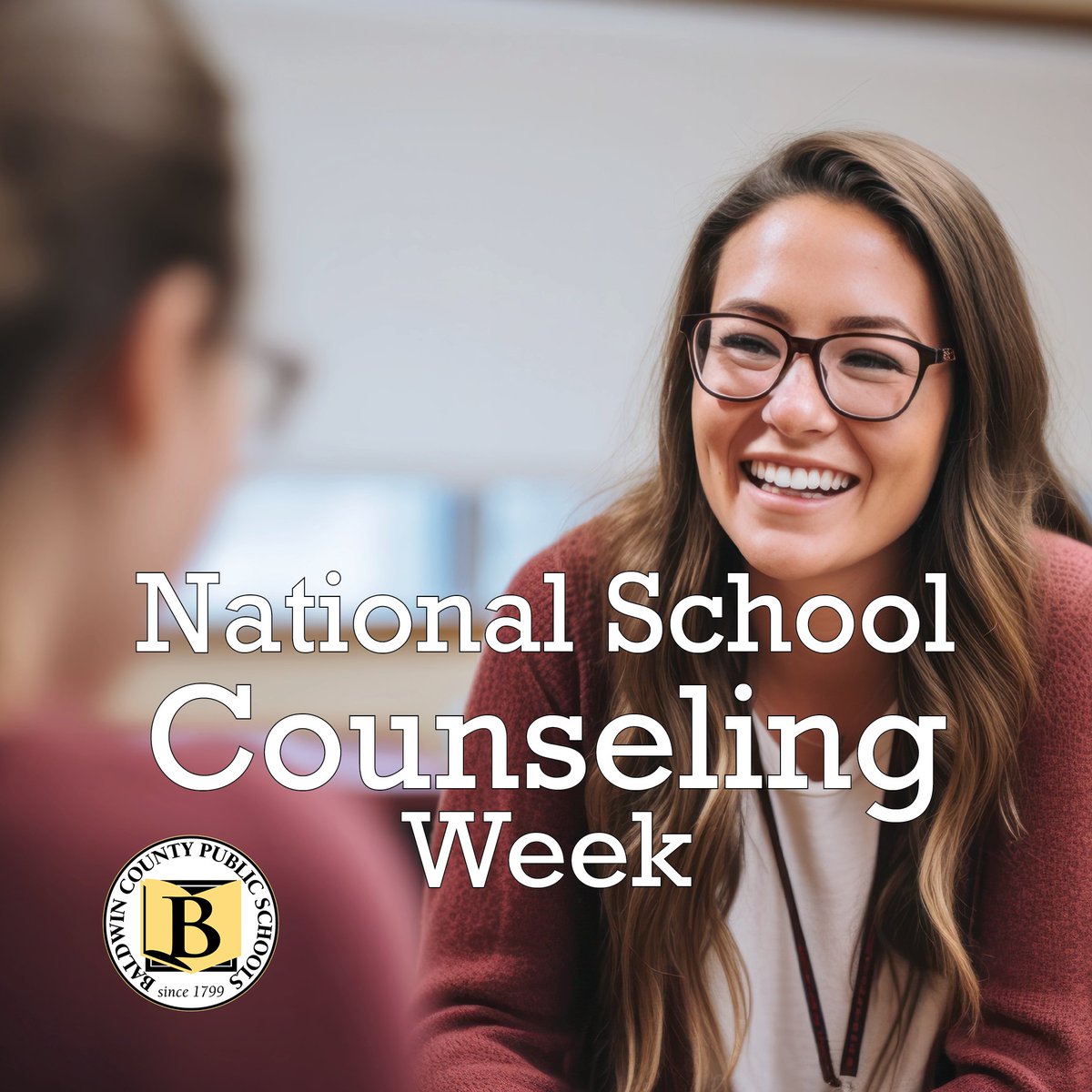 BaldwinSchools's tweet photo. SCHOOL COUNSELORS WEEK: February 2-6 is National School Counselor Week, a time to recognize and celebrate the important work school counselors do every day to support student success. #baldwinproud https://t.co/ydN04ojhgw