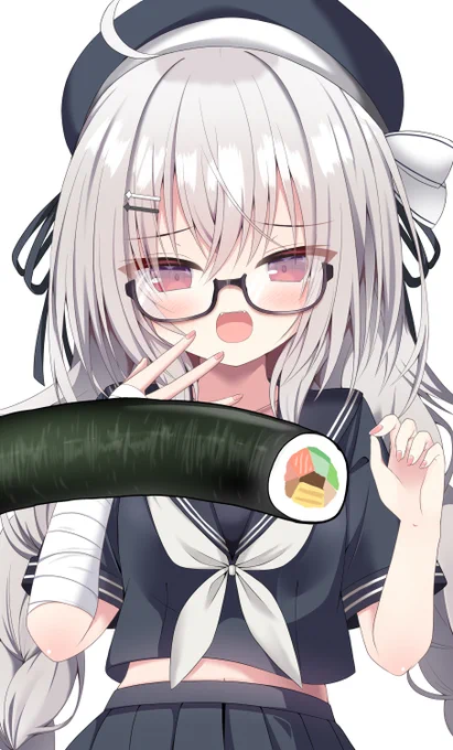 エッ方巻でっかぁ 加筆再掲 #つかさ肖像画