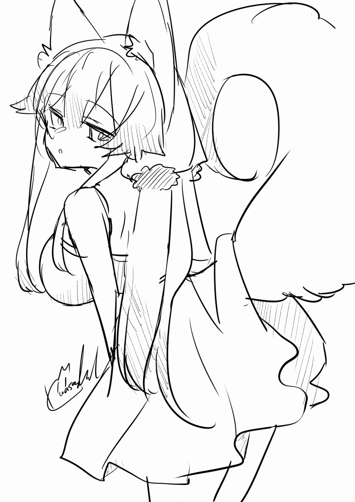 小夜「・・えっち」 