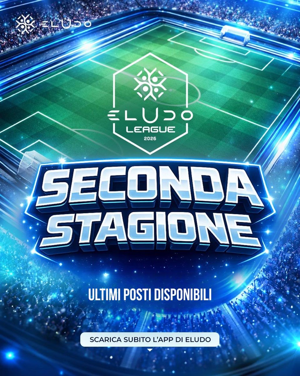 A 15 giorni dal termine delle iscrizioni alla nuova Stagione abbiamo già superato i 100 TEAM iscritti e vi ringraziamo immensamente 

Ci sono ancora dei posti disponibili, ma dovete affrettarvi per prendere parte alla prossima stagione di eLudo League 

Giorni di Gioco —-> Lunedì